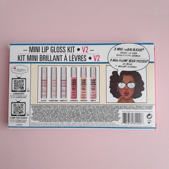 THE BALM  Cosmetics Mini Lip Gloss Kit Vol. 2 - Picture 2 of 4